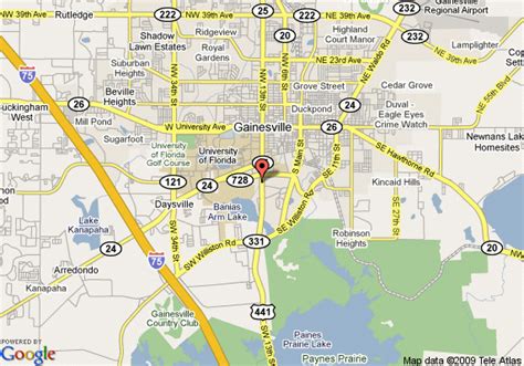 Navigating Gainesville, Florida: A Comprehensive Guide Using Google ...