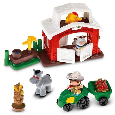 Fisher Price Farm Animals : Fisher Price Little People Animal Sounds Farm Play Set ...