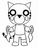 Piggy Roblox Coloring Page  Free Printable Pages For Kids sketch template