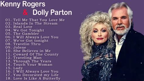 Kenny Rogers, Dolly Parton Greatest Hits Full Album - Kenny Rogers ...