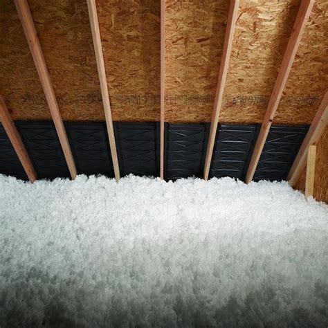 Johns Manville Attic Protector R-19 Blown-In Insulation Sound Barrier in the Blown-In Insulation ...