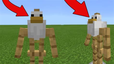 How to make chicken armor stands in Minecraft - YouTube