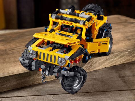 LEGO Technic Jeep Wrangler Ready for Minifig Off-Road Adventures