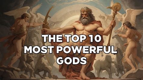 The Top 10 Most Powerful Gods // Greek Mythology - YouTube