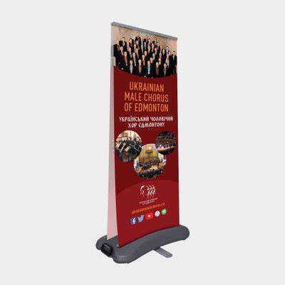 Outdoor Retractable Banner Stands