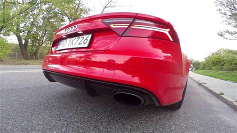 Audi RS7 exhaust sound - YouTube