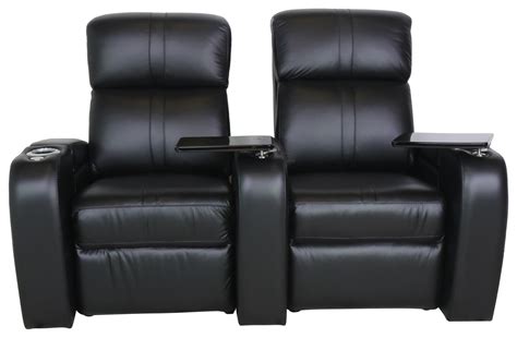 Palliser Theater Home Theater Chairs with Power Headrests, LED Cup Holders (Each Chair Sold ...