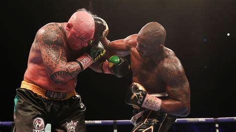 Whyte vs Browne: Dillian Whyte defeats Lucas Browne with explosive sixth-round knockout | Boxing ...