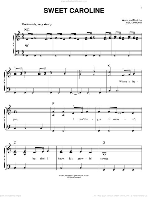 Beginner Piano Sheet Music Free Printable