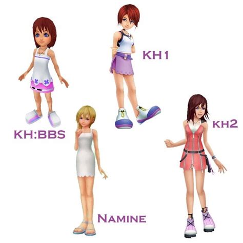 Kairi outfits and Namine inspired Bodycon style Dresses