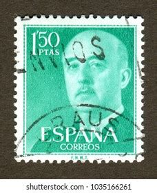 Spain Stamp No Circa Date Stamp Stock Photo 1035166261 | Shutterstock