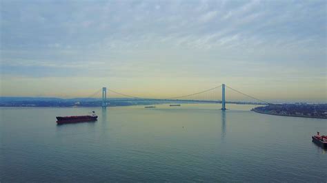 Verrazano Bridge Static Video Stock Video Footage 00:08 SBV-347067493 ...