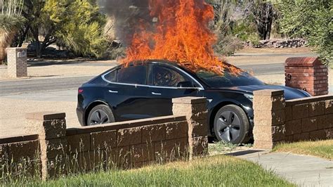 Tesla owner responds to car catching fire in California City