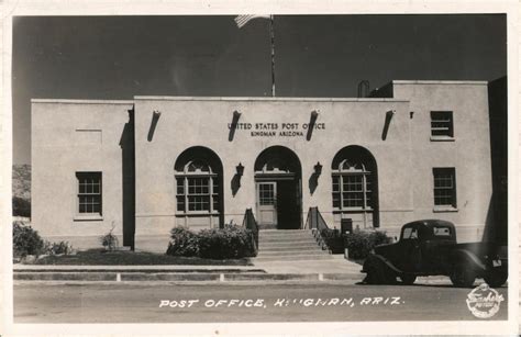 Post Office Kingman, AZ Postcard