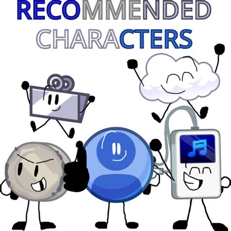 Main Recommended Characters (BFDI Fanart) by SpikyDangerousFlower on DeviantArt