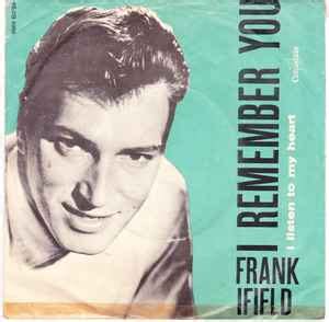 Frank Ifield - I Remember You (1962, Vinyl) | Discogs