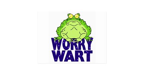 Worry Wart Postcard | Zazzle.com