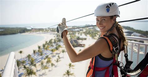 Great Stirrup Cay, Bahamas Island Zipline Adventure Excursion | Norwegian Cruise Line