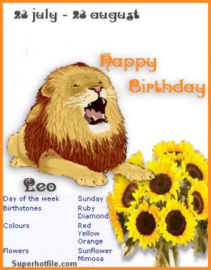 Leo Birthday Quotes. QuotesGram