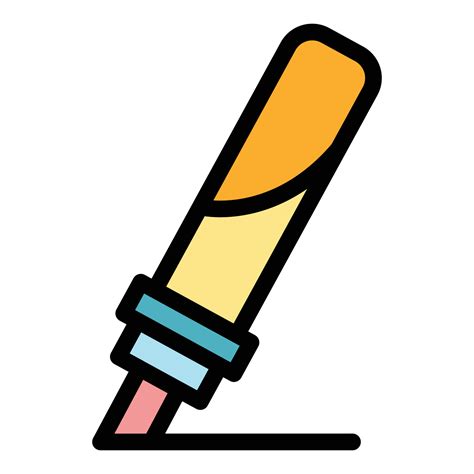 Calligraphy pen icon color outline vector 15069323 Vector Art at Vecteezy