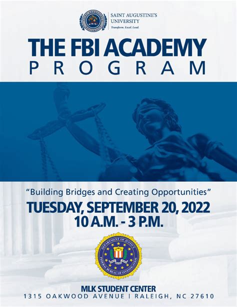 FBI Academy Program: “Building Bridges and Creating Opportunities ...