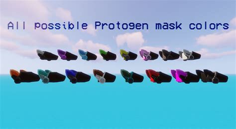 Protogen Mask Version 2.0 Minecraft Texture Pack