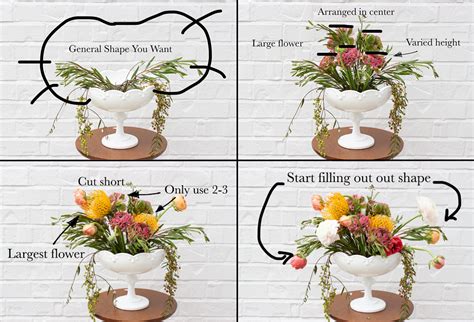 Horizontal Flower Arrangement Procedure | Best Flower Site