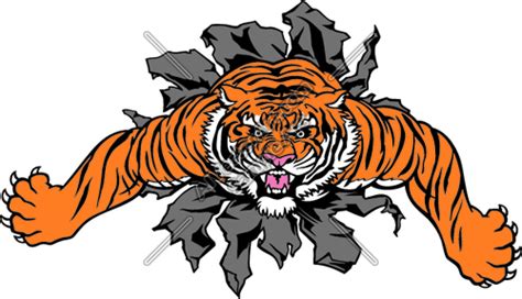 Tiger Mascot Clipart - ClipArt Best