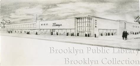 [Rendering of Mays Department Store] | Brooklyn Visual Heritage