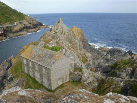 Polperro Beach - Photo "Net Loft" :: British Beaches