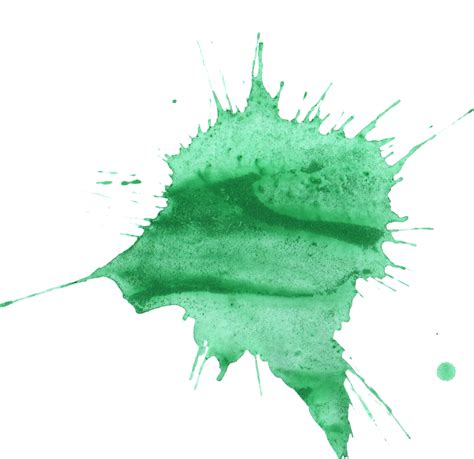 16 Green Watercolor Splatter (PNG Transparent) | OnlyGFX.com