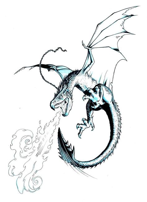 Hungarian Horntail Drawing | HUNGARIAN HORNTAIL FIRE by Jerome-K-Moore totally want a tattoo ...