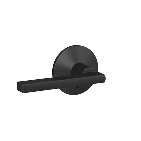 Schlage F Series Latitude Lever Handles Black — The Keyless Store