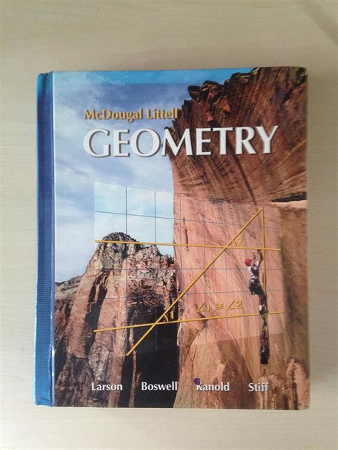 Amazon.com: Geometry (Holt McDougal Larson Geometry): 9780618595402 ...