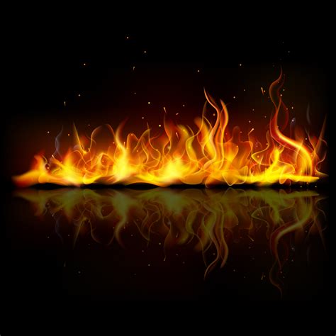 Fire Flames Backgrounds Vector » Векторные клипарты, текстурные фоны ...