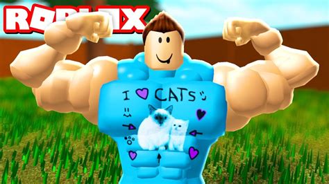 GETTING BUFF IN ROBLOX - YouTube