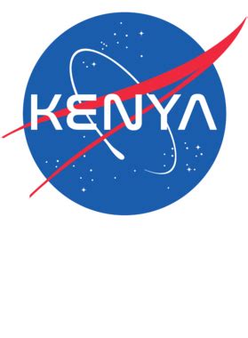 Kenya NASA Logo Your Name Space Agency T Shirt