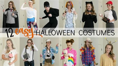 12 Easy Last-Minute Halloween Costumes | MISSY SUE