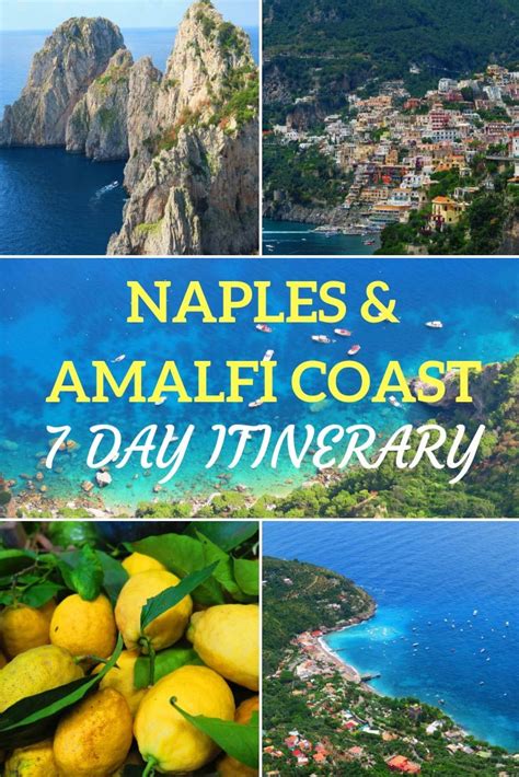 7 Days In Naples & Amalfi Coast Itinerary | One Week In The Amalfi Coast | Amalfi coast ...