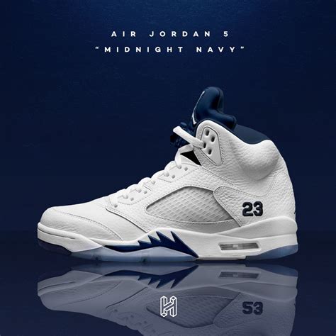 Concept Lab // Air Jordan 5 "Midnight Navy" | HOUSE OF HEAT