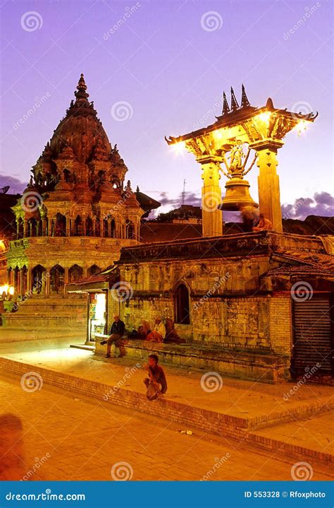 Hindu temples- Nepal editorial stock photo. Image of bodnath - 553328