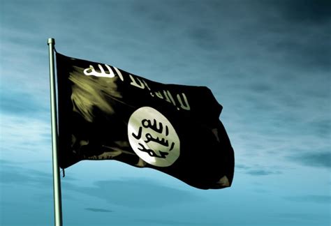 Islamic State flag waving on the wind | FDD's Long War Journal