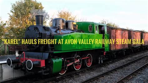 "Karel" Hauls Freight at Avon Valley Railway Steam Gala (v… | Flickr