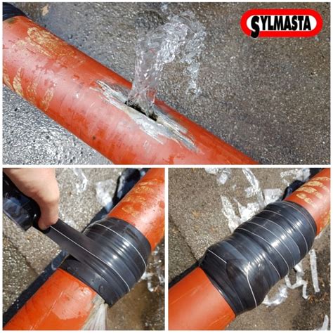 Wrap & Seal Pipe Repair Tape - Waterproof Tape For Leak Sealing