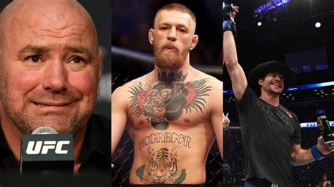 Dana White Open To Conor McGregor Vs. Donald Cerrone Fight