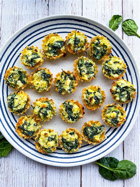 Spanakopita Bites (Easy!) - Tastefully Grace