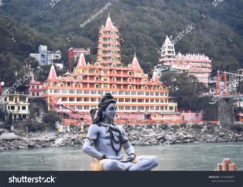 Lord Shiva Statue Rishikesh Stock Photo 1274603857 | Shutterstock