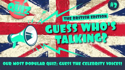 Guess the Celebrity Voice Quiz - British Edition - YouTube