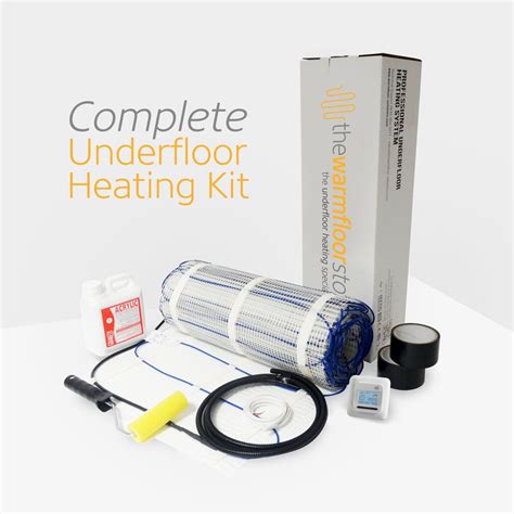 Electric Underfloor Heating Mat Kit 200w per M2 - 6.0m2 for sale online | eBay | Electric ...