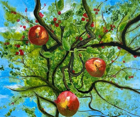 Apple Tree Painting | ubicaciondepersonas.cdmx.gob.mx